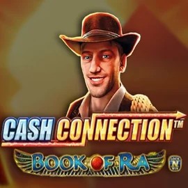 Official Slots logo: Cash Connection Book Of Ra by Novomatic at Shuffle Casino
