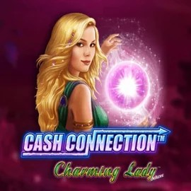 Cash Connection Charming Lady slot logo by Novomatic at Shuffle Casino