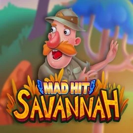 Mad Hit Savannah game by RubyPlay – logo hosted on Shuffle Casino