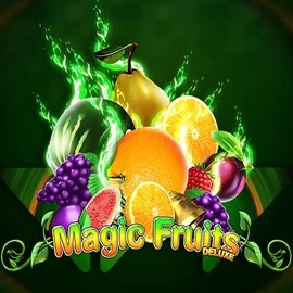 Magic Fruits Deluxe by Wazdan, showcased at shufflekaszino.org – game logo