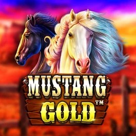 Mustang Gold logo by Pragmatic Play Shuffle Casino