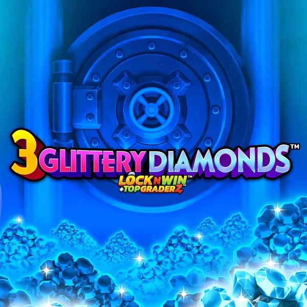 Play 3 Glittery Diamonds slot by PearFiction Studios on shufflekaszino.org