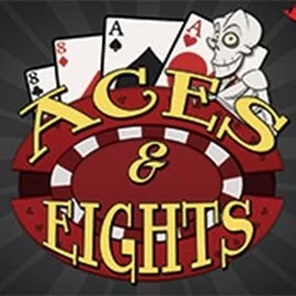 Aces and Eights - 3 Hands by RTG (Reel Time Gaming), showcased at shufflekaszino.org – game logo