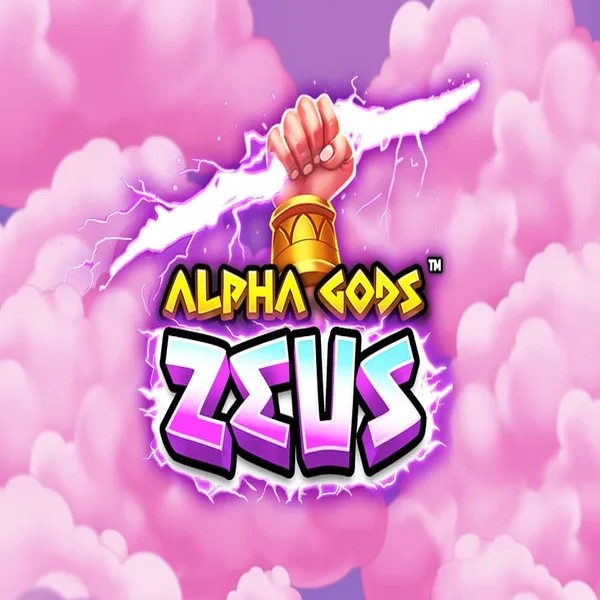 Alpha Gods Zeus game by PearFiction Studios – logo hosted on Shuffle Casino