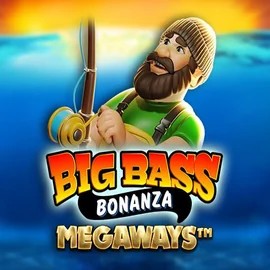 Big Bass Bonanza Megaways slot logo by Pragmatic Play at Shuffle Casino