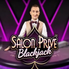 Official Live Casino logo: Blackjack Salon Privé by Ezugi at Shuffle Casino