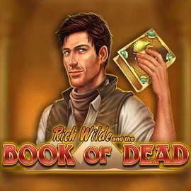 Book of Dead online game logo by Play’n GO on shufflekaszino.org