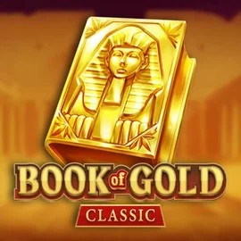 Book of Gold Classic logo – Slots by Playson at Shuffle Casino