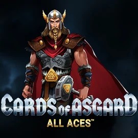Cards of Asgard All Aces logo by Switch Studios Shuffle Casino