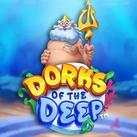 Official Slots logo: Dorks of the Deep by Hacksaw Gaming at Shuffle Casino