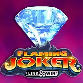 Flaming Joker Link and Win logo by Barstruck at Shuffle Casino