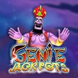 Genie Jackpots game by Blueprint Gaming – logo hosted on Shuffle Casino