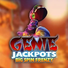 Jackpots logo of Genie Jackpots: Big Spin Frenzy from Blueprint Gaming at Shuffle Casino