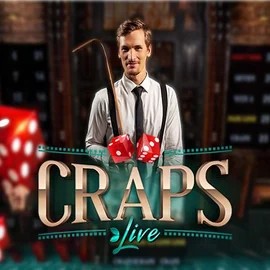 Live Casino logo of Live Craps from Evolution at Shuffle Casino