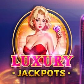 Luxury Jackpots online game logo by Triple Cherry on shufflekaszino.org
