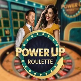 PowerUP Roulette slot visual from Pragmatic Play available on shufflekaszino.org