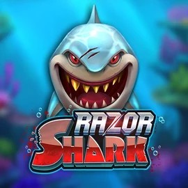 Razor Shark logo by Push Gaming Shuffle Casino