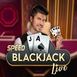Speed Blackjack slot icon by Pragmatic Play, available at Shuffle Casino