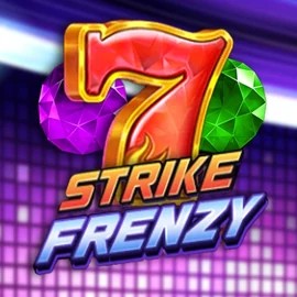 Strike Frenzy online game logo by Pragmatic Play on shufflekaszino.org