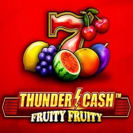 Thunder Cash Fruity Fruity logo by Novomatic at Shuffle Casino