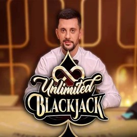 Try Unlimited Blackjack slot by Ezugi on shufflekaszino.org – logo image