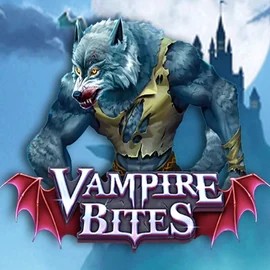 Vampire Bites online game logo by Amusnet Interactive on shufflekaszino.org